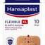 Hansaplast FLEXIBLE XL Elastic náplasť elastická, 5x7,2 cm 1x10 ks obrázok