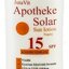 JutaVit Apotheke Solar Sun lotion 15 SPF opaľovacie mlieko 1x200 ml obrázok