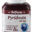 MedPharma PYRIDOXÍN 20 mg (vitamín B6) tbl 60+7 zadarmo (67 ks) obrázok