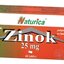 Naturica ZINOK 25 mg tbl 1x60 ks obrázok