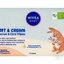 NIVEA BABY Čistiace obrúsky Soft & Cream 1x57 ks obrázok