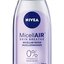NIVEA Micelárna voda MicellAIR Sensitive upokujujúca, all in 1, 1x200 ml obrázok