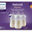 Philips AVENT FĽAŠA Natural Response 260 ml, priehľadná, 3-6m, cumlík prietok 3 (SCY903/03) 1x3 ks obrázok