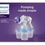 Philips AVENT ODSÁVAČKA MLIEKA manuálna + VIA (SCF430/13) s VIA systémom 1x1 set obrázok