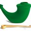 RHINO HORN Konvička na výplach nosa zelená, s odmerkou na soľ (7090001498381) 1x1 ks obrázok