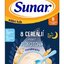 Sunar mliečna KAŠA 8 CEREÁLIÍ Na dobrú noc príchuť piškótová (od ukonč. 8. mesiaca) 1x210 g obrázok