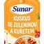 Sunar príkrm KUSKUS SO ZELENINOU A KURACÍM MÄSOM zeleninovo-mäsový (od ukonč. 6. mesiaca) 1x120 g obrázok