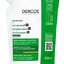 VICHY DERCOS ANTI-DANDRUFF DS DRY šampón proti lupinám, suché vlasy, náplň v ekologickom balení 1x500 ml obrázok