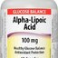 Webber Naturals Kyselina alfa-lipoová 100 mg cps 1x60 ks obrázok