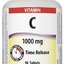 Webber Naturals Vitamín C 1000 mg cps s postupným uvoľňovaním 1x90 ks obrázok