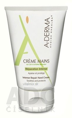 A-DERMA CRÈME MAINS AU LAIT D’AVOINE RHEALBA krém na ruky 1x50 ml