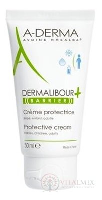 A-DERMA DERMALIBOUR+ BARRIER CREME PROTECTRICE ochranný krém na podráždenú a narušenú pokožku 1x50 ml