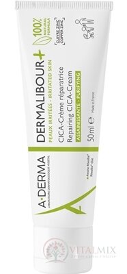 A-DERMA DERMALIBOUR+ Reparačný CICA-Krém pre podráždenú kožu 1x50 ml