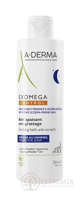 A-DERMA EXOMEGA CONTROL Upokojujúci kúpeľ proti škrabaniu 1x200 ml