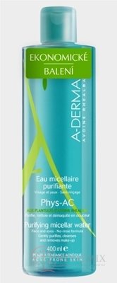 A-DERMA PHYS-AC EAU MICELLAIRE PURIFIANTE čistiaca micelárna voda 1x400 ml