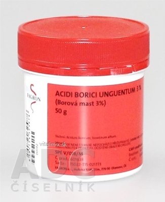 Acidi borici unguentum 3% - FAGRON v dóze 1x50 g