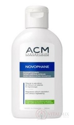 ACM NOVOPHANE šampón regulujúci tvorbu mazu 1x200 ml