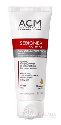ACM SÉBIONEX ACTIMAT Tónovaný krém na problematickú pleť 1x40 ml