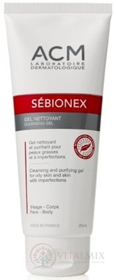 ACM SÉBIONEX Čistiaci GÉL na problematickú pleť 1x200 ml