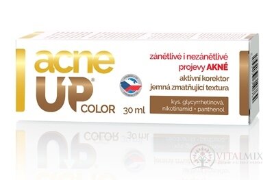 acneUP COLOR aktívny korektor na akné 1x30 ml