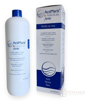 ActiMaris Forte Roztok na rany na kožu a sliznice 1x1000 ml