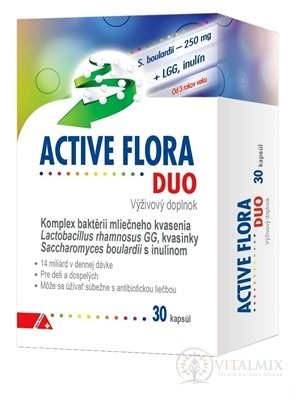 ACTIVE FLORA DUO cps 1x30 ks