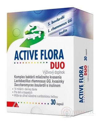 ACTIVE FLORA DUO cps (inov. 2024) 1x30 ks