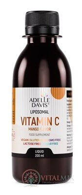 Adelle Davis Liposomal VITAMÍN C tekutý, príchuť mango 1x200 ml
