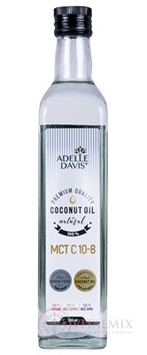 Adelle Davis MCT olej C8-10 kokosový 1x500 ml