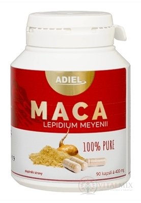 ADIEL MACA 100% Pure cps 400 mg 1x90 ks