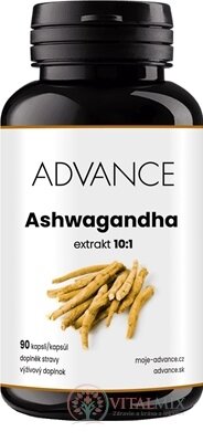 ADVANCE Ashwagandha - extrakt 10:1 cps 1x90 ks