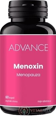ADVANCE Menoxin - menopauza cps (inov.2024, zloženie) 1x60 ks