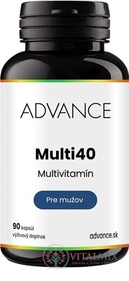 ADVANCE Multi40 Multivitamín Pre mužov cps 1x90 ks