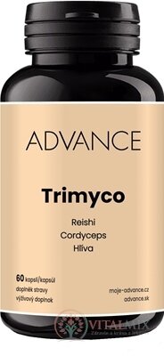 ADVANCE Trimyco - reishi, cordyceps, hliva cps 1x60 ks