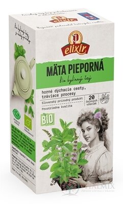 AGROKARPATY BIO Mäta pieporná bylinný čaj, čistý prír. produkt 20x2 g (40 g)