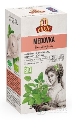 AGROKARPATY BIO Medovka bylinný čaj, čistý prírodný produkt 20x2 g (40 g)