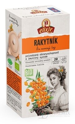 AGROKARPATY BIO RAKYTNÍK bylinný čaj, prírodný produkt 20x3 g (60 g)