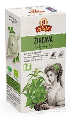 AGROKARPATY BIO ŽIHĽAVA bylinný čaj, prírodný produkt 20x2 g (40 g)