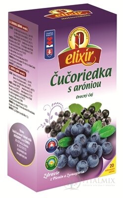 AGROKARPATY ČUČORIEDKA s aróniou ovocný čaj, balené vrecúška, 20x1,5 g (30 g)