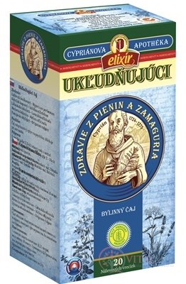 AGROKARPATY CYPRIÁN, UKĽUDŇUJÚCI bylinný čaj, čistý prírodný produkt, 20x2 g (40 g)