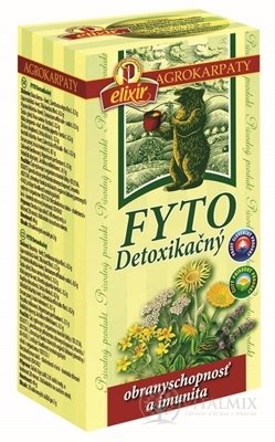 AGROKARPATY FYTO ČAJ detoxikačný bylinný čaj 20x2 g (40 g)