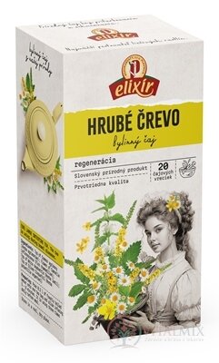 AGROKARPATY HRUBÉ ČREVO bylinný čaj, čistý prírodný produkt, 20x2 g (40 g)
