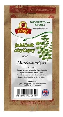 AGROKARPATY JABLČNÍK OBYČAJNÝ vňať bylinný čaj 1x30 g