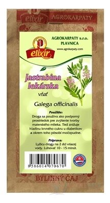 AGROKARPATY JASTRABINA LEKÁRSKA vňať bylinný čaj 1x30 g