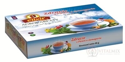 AGROKARPATY Kazeta ZDRAVIE Z PIENIN A ZAMAGURIA bylinný čaj (6x8) 48 nálevových vrecúšok po 2 g (96 g)