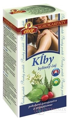AGROKARPATY KĹBY bylinný čaj, čistý prírodný produkt, 20x2 g (40 g)