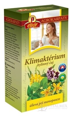 AGROKARPATY KLIMAKTERIUM bylinný čaj, čistý prírodný produkt, 20x2 g (40 g)