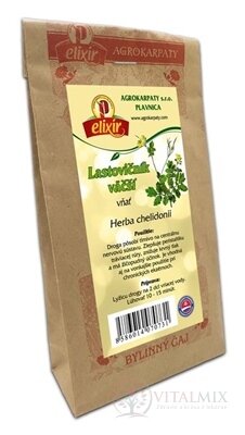 AGROKARPATY LASTOVIČNÍK VAČŠÍ vňať bylinný čaj 1x30 g