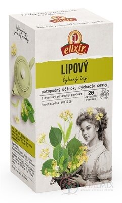 AGROKARPATY Lipový čaj bylinný čaj, čistý prírodný produkt, 20x2 g (40 g)