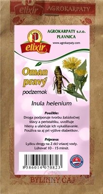 AGROKARPATY OMAN PRAVÝ koreň bylinný čaj 1x30 g
